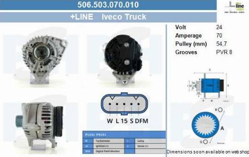 PSH 506.503.070.010 - Laturi inparts.fi