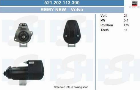 PSH 521.202.113.390 - Käynnistinmoottori inparts.fi