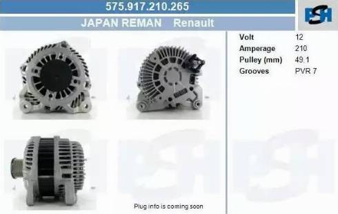 PSH 575.917.210.265 - Laturi inparts.fi