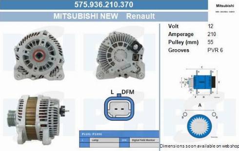 PSH 575.936.210.370 - Laturi inparts.fi