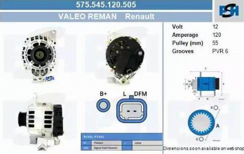 PSH 575.545.120.505 - Laturi inparts.fi