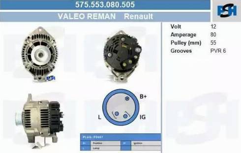 PSH 575.553.080.505 - Laturi inparts.fi