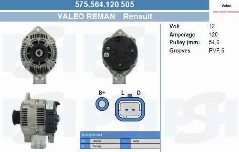 PSH 575.564.120.505 - Laturi inparts.fi