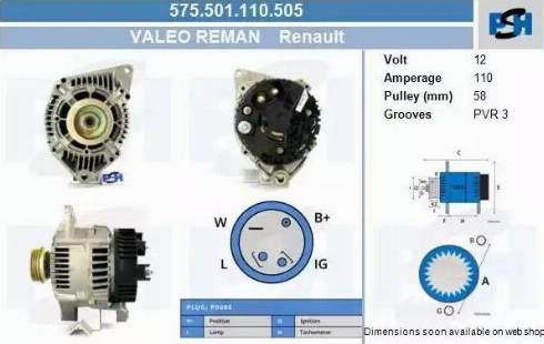 PSH 575.501.110.505 - Laturi inparts.fi