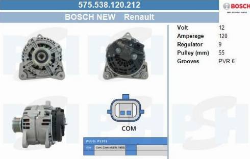 PSH 575.538.120.212 - Laturi inparts.fi