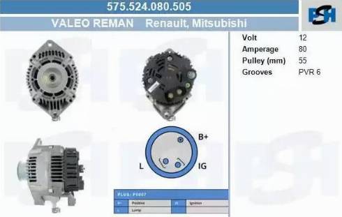 PSH 575.524.080.505 - Laturi inparts.fi