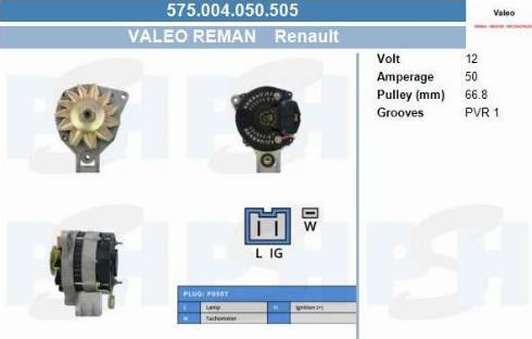 PSH 575.004.050.505 - Laturi inparts.fi