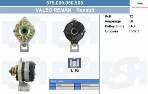 PSH 575.005.050.505 - Laturi inparts.fi