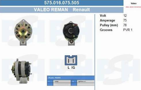 PSH 575.016.075.505 - Laturi inparts.fi