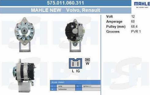 PSH 575.011.060.311 - Laturi inparts.fi