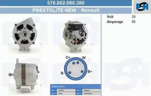 PSH 576.002.080.380 - Laturi inparts.fi