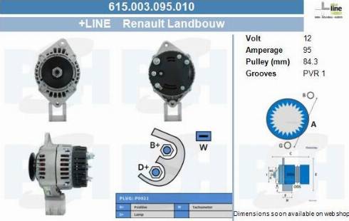 PSH 615.003.095.010 - Laturi inparts.fi