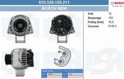 PSH 635.528.150.211 - Laturi inparts.fi