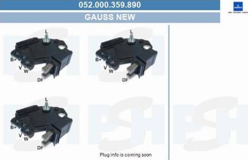 PSH 052.000.359.890 - Jänniteensäädin inparts.fi