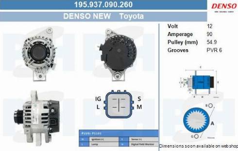 PSH 195.937.090.260 - Laturi inparts.fi