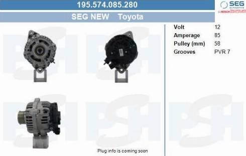 PSH 195.574.085.280 - Laturi inparts.fi