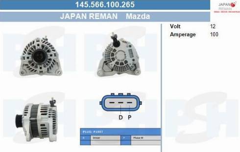 PSH 145.566.100.265 - Laturi inparts.fi