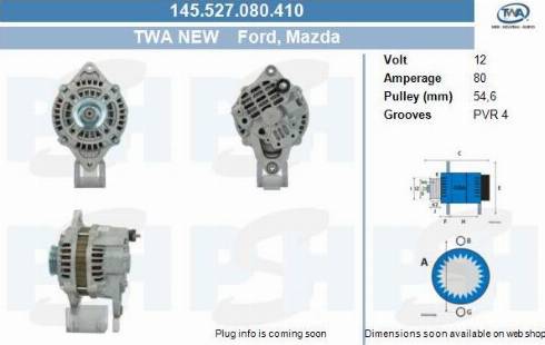 PSH 145.527.080.410 - Laturi inparts.fi