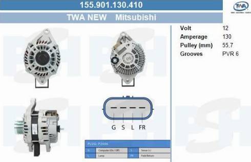 PSH 155.901.130.410 - Laturi inparts.fi