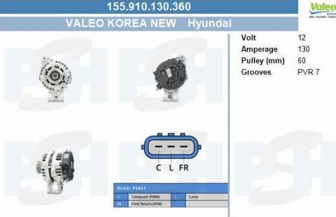 PSH 155.910.130.360 - Laturi inparts.fi