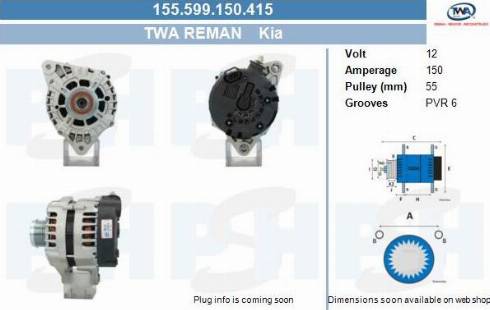 PSH 155.599.150.415 - Laturi inparts.fi