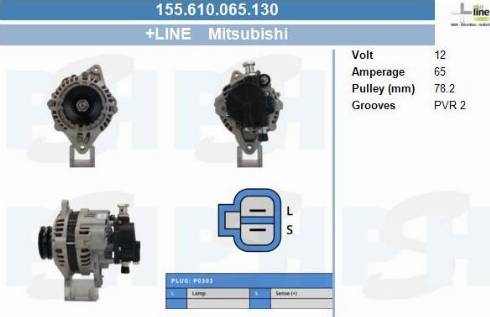 PSH 155.610.065.130 - Laturi inparts.fi