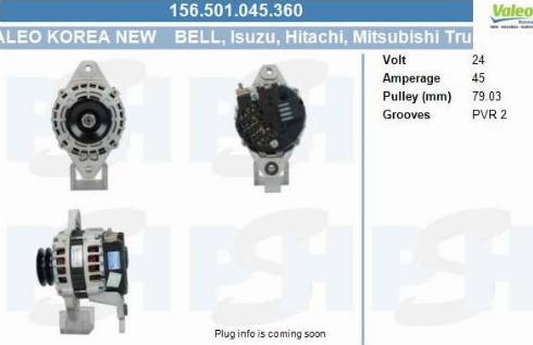 PSH 156.501.045.360 - Laturi inparts.fi