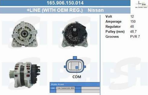 PSH 165.906.150.014 - Laturi inparts.fi