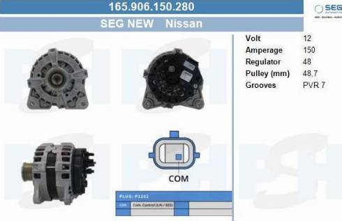 PSH 165.906.150.280 - Laturi inparts.fi