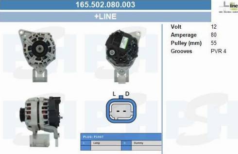 PSH 165.502.080.003 - Laturi inparts.fi