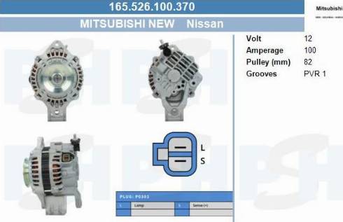 PSH 165.526.100.370 - Laturi inparts.fi