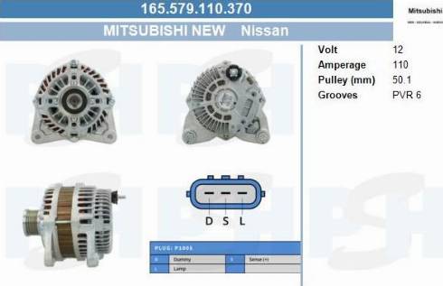 PSH 165.579.110.370 - Laturi inparts.fi