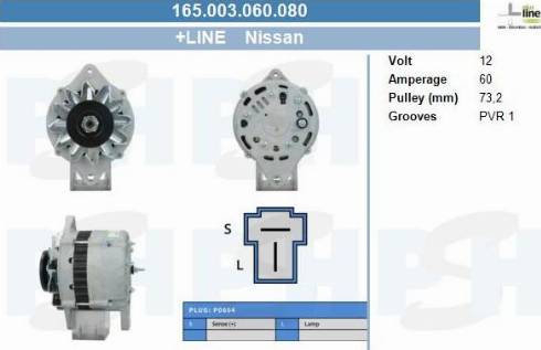 PSH 165.003.060.080 - Laturi inparts.fi