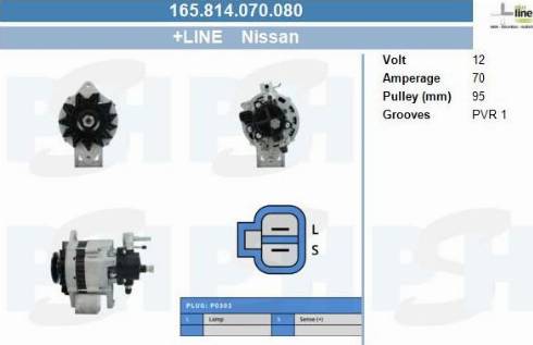 PSH 165.814.070.080 - Laturi inparts.fi