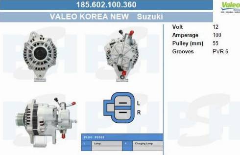 PSH 185.602.100.360 - Laturi inparts.fi