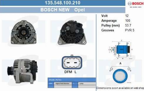 PSH 135.548.100.210 - Laturi inparts.fi