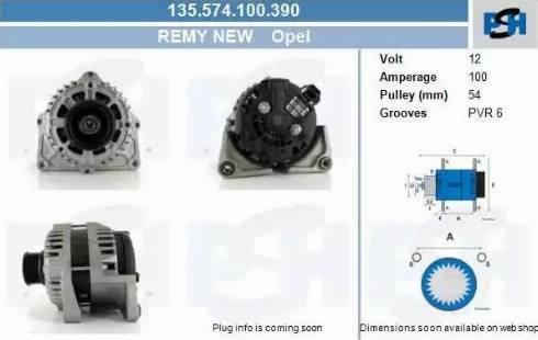 PSH 135.574.100.390 - Laturi inparts.fi