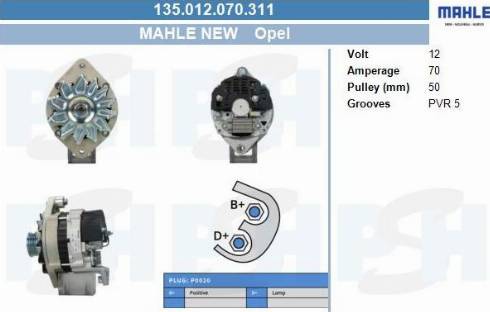 PSH 135.012.070.311 - Laturi inparts.fi