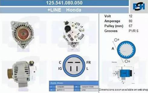 PSH 125.541.080.050 - Laturi inparts.fi