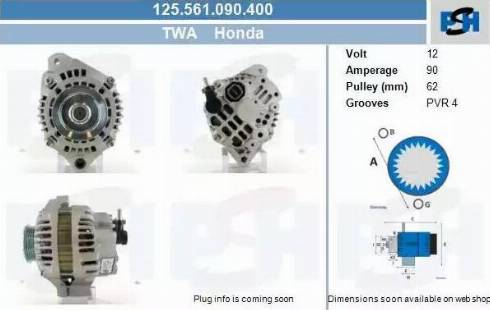 PSH 125.561.090.400 - Laturi inparts.fi