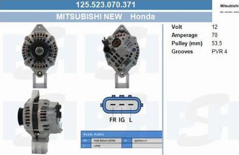 PSH 125.523.070.371 - Laturi inparts.fi