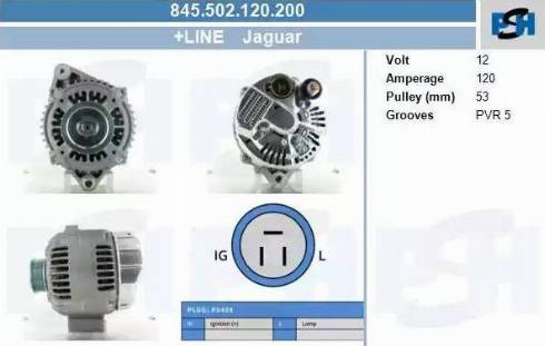 PSH 845.502.120.200 - Laturi inparts.fi