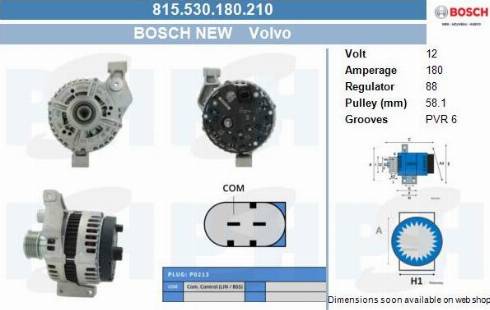 PSH 815.530.180.210 - Laturi inparts.fi