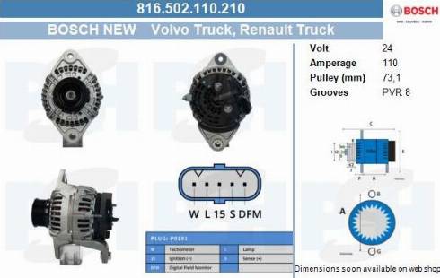 PSH 816.502.110.210 - Laturi inparts.fi