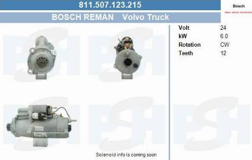 PSH 811.507.123.215 - Käynnistinmoottori inparts.fi
