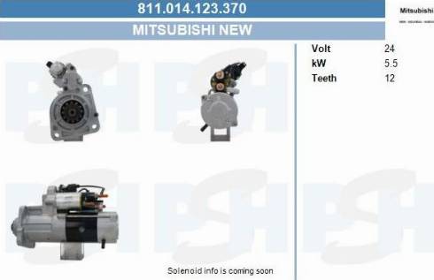 PSH 811.014.123.370 - Käynnistinmoottori inparts.fi
