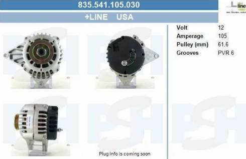 PSH 835.541.105.030 - Laturi inparts.fi