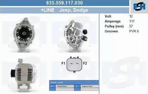 PSH 835.559.117.030 - Laturi inparts.fi