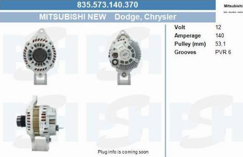 PSH 835.573.140.370 - Laturi inparts.fi