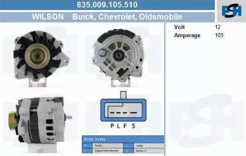 PSH 835.009.105.510 - Laturi inparts.fi